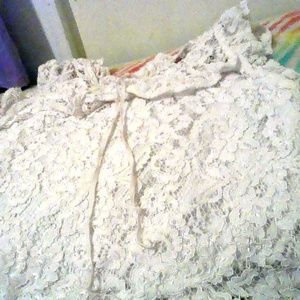 escape lace shirt